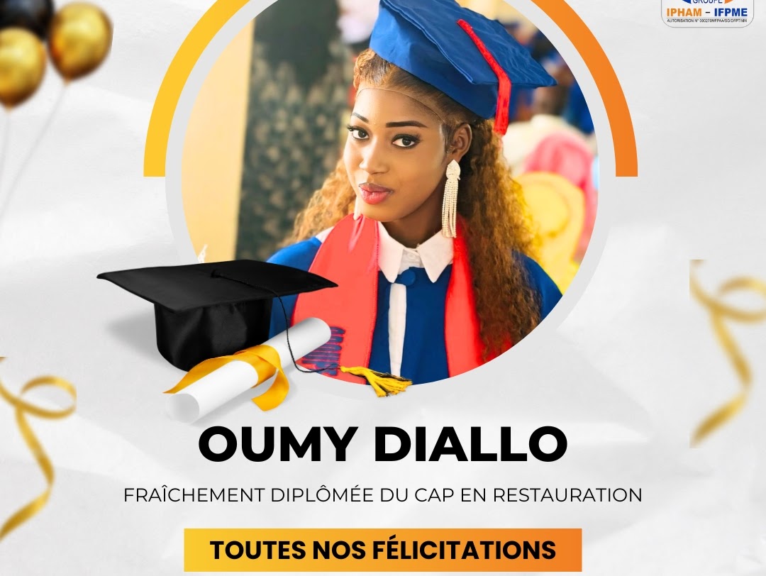 Oumy Diallo – diplômée du CAP en Restauration